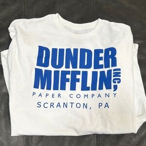 White Dunder Mifflin T-Shirt
